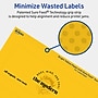 Avery Rectangle Laser/Inkjet Multipurpose Labels, 2.5" x 7", Bright Yellow (120/Box)~#|#~C0186D7E-8D5E-41C0-BFB88643876FC4F5_sc7
