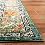 Safavieh Monaco Collection 8' x 11' Rectangle Indoor Area Rug, Machine Made, Forest Green/Light Blue (MNC243F-8)~#|#~C01AB48D-47EF-40F8-94F35453ED551476_sc7
