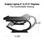 Staples TECH 14.75 x 11.25 Steel Adjustable Laptop Stands, Black (51232)~#|#~C0208523-E1F4-4C5F-B7E557EFFF8D4658_sc7