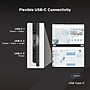 ViewSonic VG1457 14" WUXGA LED 60Hz Dual Screen Portable Monitor, Universal Docking Station~#|#~C0211F7F-695D-4DB7-A76B27CE8DF4C783_sc7