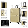 InUSA Aurum 33.66" Hardside Suitcase, 4-Wheeled Spinner, TSA Checkpoint Friendly, Champagne (IUAUR00XL-CHA)~#|#~C021FF06-1594-44B7-AAF06EC0DC0DEFB2_sc7