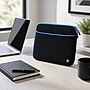 Vangoddy 17" Laptop Sleeve, Black/Blue (NBKLEA255)~#|#~C026DCA1-F0B1-467B-AE87D84F08929E1D_sc7