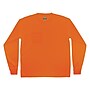 Ergodyne GloWear 8093 High Visibility Long Sleeve T-Shirt, Orange, X-Small (21821)~#|#~C02725B6-6012-424A-AA45187C55612096_sc7