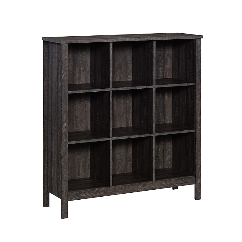 Sauder Select 42"H 9-Shelf Cube Organizer, Blade Walnut (433979) image 1