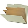 Medical Arts Press Pressboard Classification Folder, 2 Dividers, 2" Expansion, Letter Size, Green, 10/Box (DV-T42-26-3GRN)~#|#~C033497B-2498-4CB1-B4D008F490ED52A6_sc7