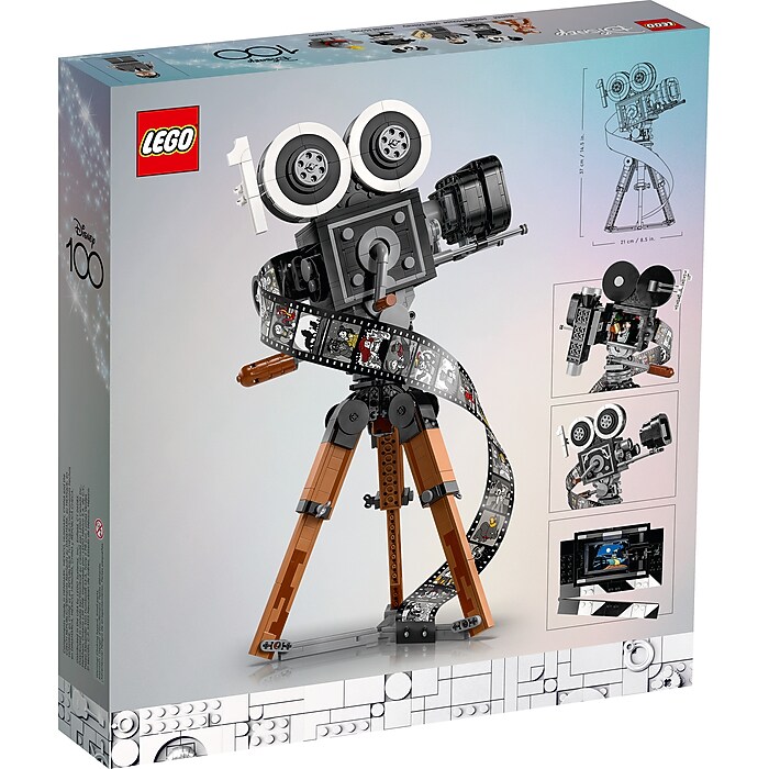LEGO Disney Walt Disney Tribute Camera, 811 Pieces (43230) | Staples