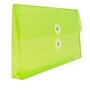 JAM Paper Premium Plastic Filing Envelope with Button & String Closure, Lime Green, 3/Pack (921B1LIX3)~#|#~C036751D-F33B-470B-8AD9B38A4F3EF5D5_sc7