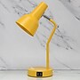 Simple Designs Sleek Essentials LED Desk Lamp, 15.2", with USB Ports, Yellow (LD1072-YLW)~#|#~C03B3C43-2D5B-463D-BDA0495653D47487_sc7