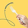Perk™ Polystyrene Fork, Heavy-Weight, White, 1000/Carton (PK63813)~#|#~C03DA8C8-D9B7-4E11-AB4EDFB7A9B2DC60_sc7