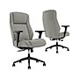 Thomasville Furniture Darius Ergonomic Bonded Leather Swivel Executive Chair, Gray (51490-GRY)~#|#~C04254BE-BE33-4512-9C5D0DE741EBBE05_sc7