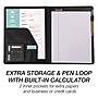 Samsill Slimline Vinyl Padfolio, Black (71220)~#|#~C04498B7-07C7-4F1F-9C8270ACAAFAF0E7_sc7