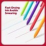 TRU RED Retractable Quick Dry Gel Pens, Medium Point, 0.7mm, Black, Dozen (TR54498-CC)~#|#~C045326F-103C-4F0C-870255C04AF777EE_sc7