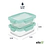 Ello Color Lock Snack Container, 2/Pack (140-2301-035-2)~#|#~C045EA49-370F-4D81-AA48CFDA01BE5DDE_sc7