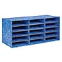 Bankers Box Classroom collection, 15-Compartment Literature Organizers, 28.5" x 12.375", Blue (3384301)~#|#~C04851C8-2487-4AB4-AAC73B94726E2FEA_sc7