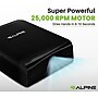 Alpine Industries Willow Commercial High Speed 110V Automatic Electric Hand Dryer, Black (405-10-BLA)~#|#~C04905DB-A1B1-4E82-8ABBCC0C83872BC0_sc7