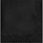 Creative Converting Touch of Color Dinner Napkin, 3-ply, Black, 250 Napkins/Carton (59134B)~#|#~C04A619A-F1B3-4445-824D7D166C957692_sc7