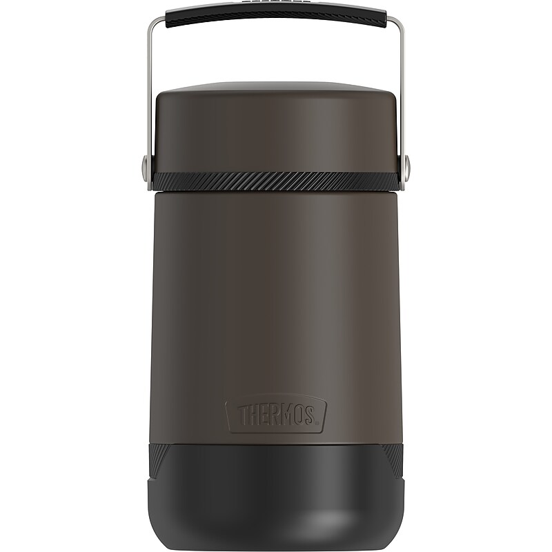 Thermos Guardian Collection Stainless Steel Insulated Food Jar, Black, 27 oz. (EATS3039BKT6) image 1