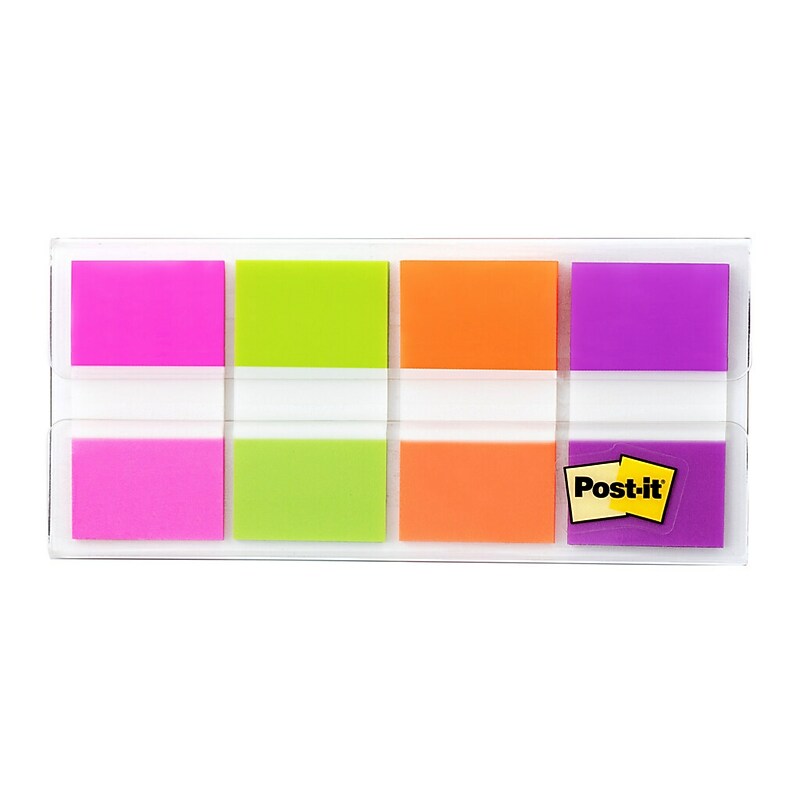 Post-it Flags, .94", Assorted Colors, 160 Flags/Pack (680-PGOP2) image 1