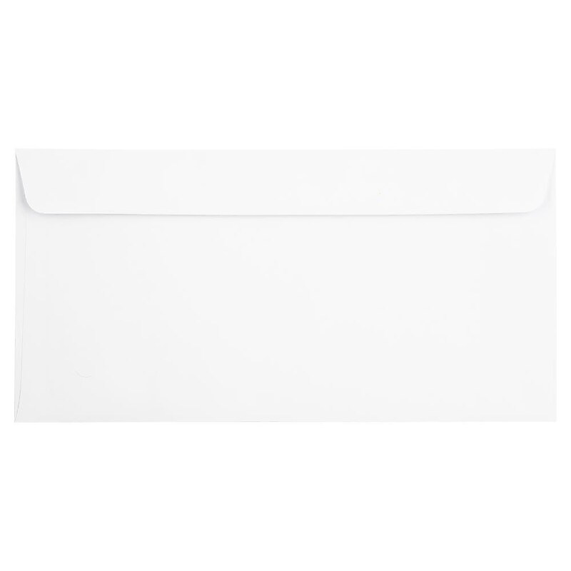 JAM Paper #16 Business Envelope, 6" x 12", White, 50/Pack (1633178I) image 1