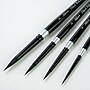 Silver Brush Black Velvet Medium Round Brushes, 4/Pack (SLVBV3055)~#|#~C0588313-3EFF-474A-B32030657056C0FF_sc7