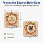 Avery Integrated Cards, 3" x 3", Matte Kraft Brown, 150/Pack (95336)~#|#~C05ACC83-1FEB-4462-9872E70E643341A1_sc7