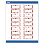 Avery Rectangle Multipurpose Labels, 1" x 2-5/8", White, 160/Pack (19479370570)~#|#~C0632419-3735-4486-92C66A5EC9AA03B8_sc7
