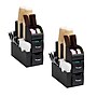 Mind Reader 11-Compartment Coffee Cup and Condiment Organizer, Black, 2/Pack (2CAD01-BLK)~#|#~C0648C39-38A6-4E8A-8D86B4C1558E4B63_sc7