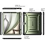 SUPCASE Unicorn Beetle Pro Plastic 11" Fullbody Case for iPad Air 11" 6th Generation, Green~#|#~C06C416B-F914-4A09-81D7C1537384A0BB_sc7