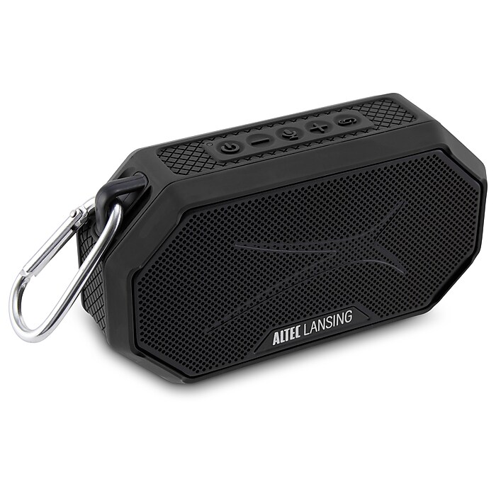 Altec Lansing Wireless Bluetooth HydraMini2.0 Speaker, Black