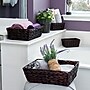 Household Essentials Braided Hyacinth & Iron Handwoven Basket Set, Brown (HHML-6695B)~#|#~C0745194-6530-433A-9D5CB678712935E2_sc7