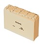 Pendaflex Index Card Dividers for 4" x 6" Cards, Manila, 25/Set (B6425)~#|#~C0768557-8F2D-484D-8CF805AE309419EE_sc7