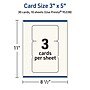 Avery Matte General Use Blank Cards, Ivory, 30/Pack (95338)~#|#~C07860F5-7C61-45B8-9DB9657624C8159C_sc7