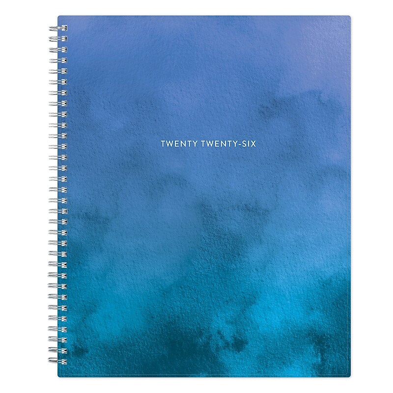 2026 Blue Sky Savoy 8.5" x 11"  Weekly & Monthly Planner, Plastic Cover, Multicolored (148762-26) image 1