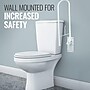 HealthSmart Foldaway 30" Wall Mounted Grab Bar, White (522-3700-1700)~#|#~C07A370E-8929-4C09-B2E5440CDA434D88_sc7