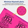 Avery Laser/Inkjet Rectangle Multipurpose Labels, 4.75" x 3.75", Neon Magenta, 80/Pack (94254)~#|#~C07AEDBF-ABFF-4EC9-AEAB685A966B302E_sc7