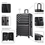 InUSA Aurum 33.66" Hardside Suitcase, 4-Wheeled Spinner, TSA Checkpoint Friendly, Black (IUAUR00XL-BLK)~#|#~C0807A59-5899-4936-B3BE4AEBA06434F7_sc7
