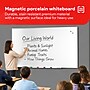 TRU RED™ Magnetic Steel Dry Erase Board, Satin Frame, 8' x 4' (TR61178)~#|#~C0825517-5A87-4A78-BB0154A898C62881_sc7