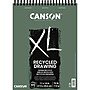 Canson XL Series 11" x 14" Wire Bound Recycled Drawing Sketch Pad, 60 Sheets/Pad, 2/Bundle (MCXC100510916-2)~#|#~C08553D3-752B-4792-A2F976986C550B78_sc7