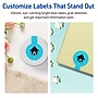 Avery Printable Decorative Edge Multipurpose Labels, 1.5" x 4", Bright Blue, 80/Pack (94116)~#|#~C09099C3-F78C-481C-8E00F8DD7BC3638D_sc7