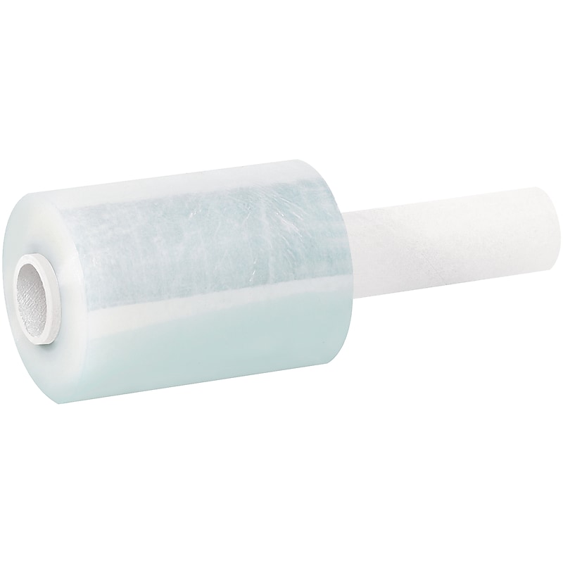 5" x 600' 120 Gauge Cast Stretch Wrap, Clear, 12/Carton (TNBEC705) image 1
