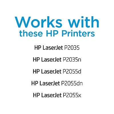 HP 05A Black Standard Yield Toner Cartridge, Prints Up to 2,300 pages (CE505A) Sansujyuku sansujyuku.com