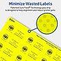 Avery Laser/Inkjet Rectangle Multipurpose Labels, 1" x 2.5", Neon Yellow, 960/Pack (94221)~#|#~C09B9002-B0E7-4323-A7A63E147906E8DC_sc7