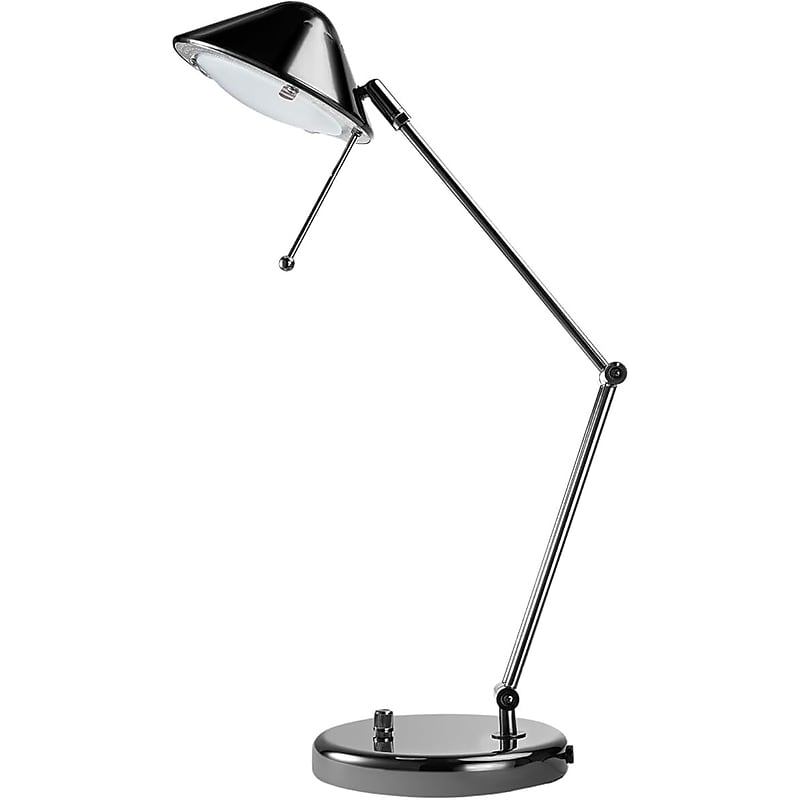 V-Light LED Desk Lamp, 15", Black Chrome (VLD2402BC) image 1