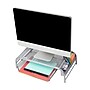 Mind Reader Monitor Stand with Paper Tray, Up to 33 lbs., Metal Mesh, Silver (MESHMONSTA-SIL)~#|#~C0A4BFC4-7ECA-4C60-9DAC7386CBADE1C6_sc7