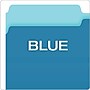Pendaflex Recycled File Folder, 1/3-Cut Tab, Assorted, Legal Size, Blue, 100/Box (153 1/3 BLU)~#|#~C0A8A646-AAD8-4798-81B67048964CF159_sc7