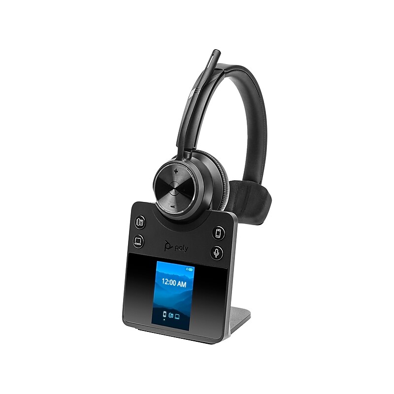 Poly Savi 7410 Office Series Wireless Noise Canceling Bluetooth Mono On-Ear Headset (8L7D5AA#ABA) image 1