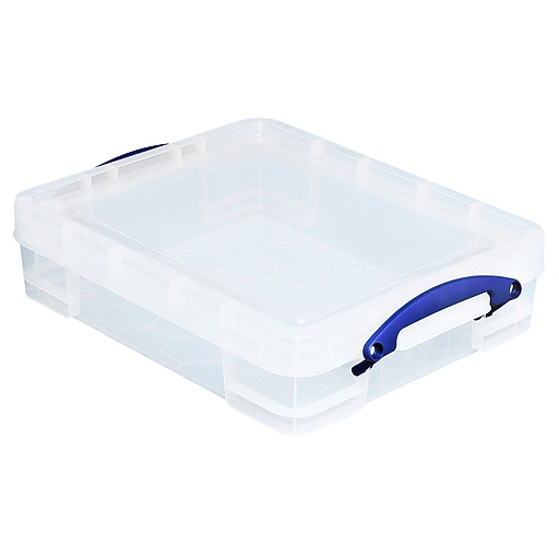 Really Useful Box 11.6 Quart Storage Box with Latching Lid