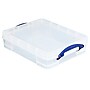 Really Useful Box 11.6 Quart Storage Box with Latching Lid, Plastic, Clear (11CL)~#|#~C0AB84C6-FBD1-4592-A25BC8B6DD6EDEFE_sc7