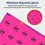 Avery Laser/Inkjet Round Multipurpose Labels, 1.25" Dia., Neon Magenta, 2400/Box (94505)~#|#~C0AD33D9-8C93-49F0-B6D41B87F311D963_sc7