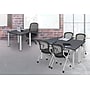 Regency Kee 72" x 24" Training Room Table, Grey/Chrome (MT7224GYBPCM)~#|#~C0B5E02C-89F6-45AA-A33E5058C789E076_sc7